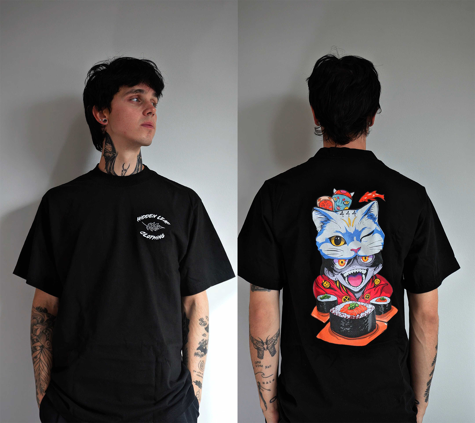 T-shirt Over size Sushi