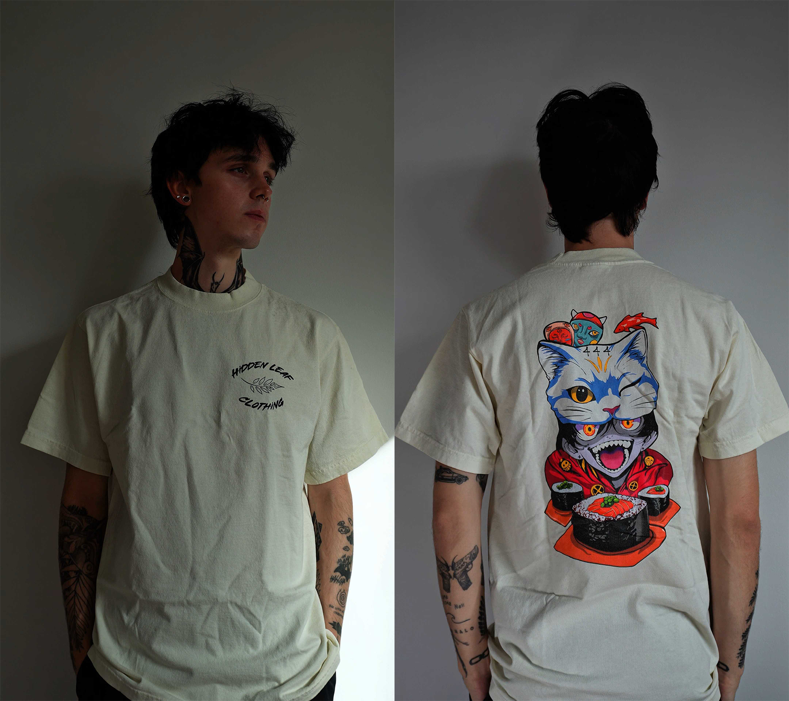 T-shirt Over size Sushi