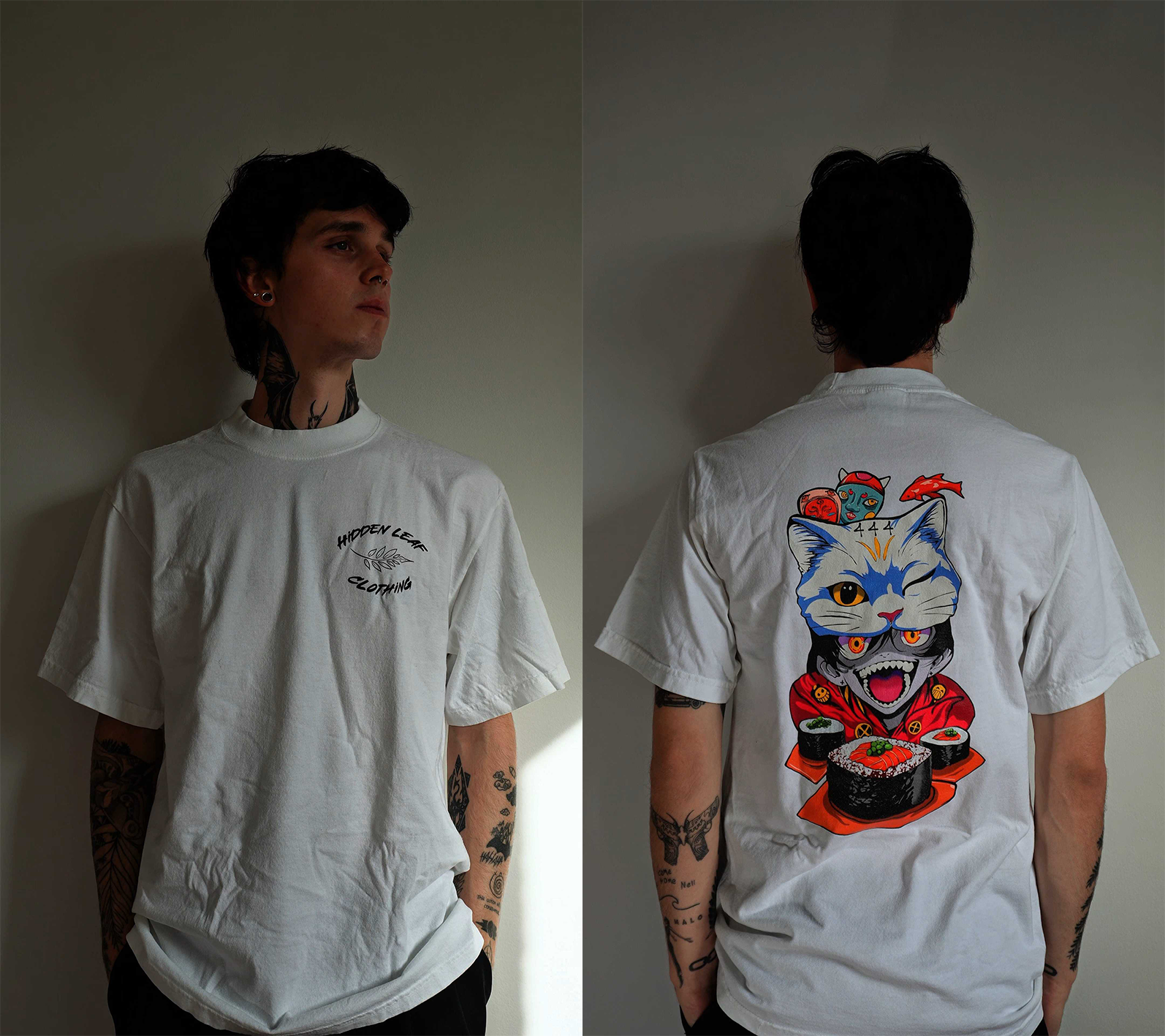 T-shirt Over size Sushi