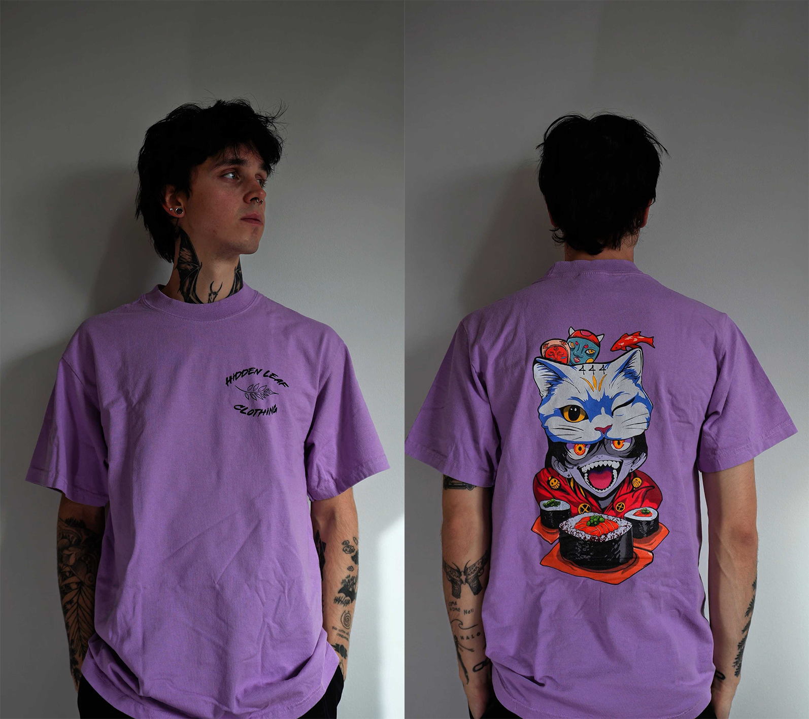 T-shirt Over size Sushi